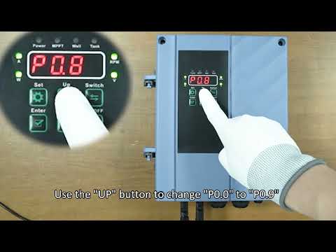 How to Set RPM (Revolutions Per Minute) on the Controller for AD Models