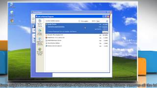 how to uninstall google™ chrome from a windows® xp pc