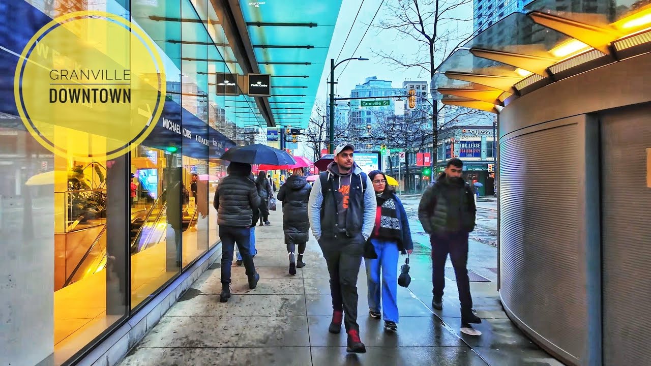 Vancouver Walk 🇨🇦 Davie Howe Robson YouTube