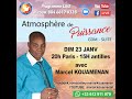 ATMOSPHERE DE PUISSANCE  (suite) - LIVE - ZOOM avec Pasteur Marcel Kouaménan