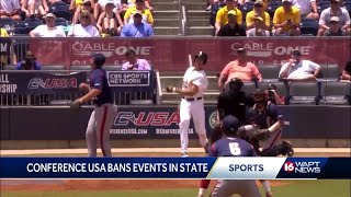 Conference USA prohibits championship events in Mississippi