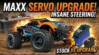 Do you need to upgrade the steering servo in Traxxas Maxx Widemaxx V2