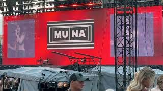 MUNA - What I Want [Live] (2023) - Empower Field at Mile High, Denver