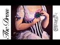 How to paint a Romantic Dress Acrylic  painting Full tutorial | TheArtSherpa