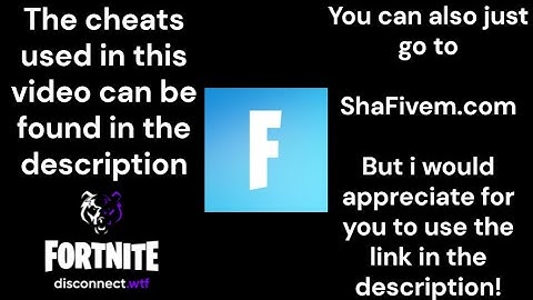 The most trusted Fortnite cheat | Disconnect.wtf