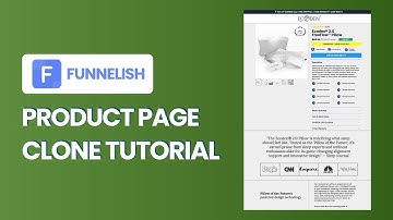 Complete Funnelish Product Page Clone Tutorial | Step-by-Step Guide