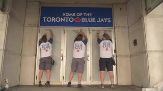 Blue Jays Rebrand - Part 2: Installation of Etched Window Graphics by Streamline Designs . . . Design-Print-Install Pros 220 views 3 years ago 38 seconds