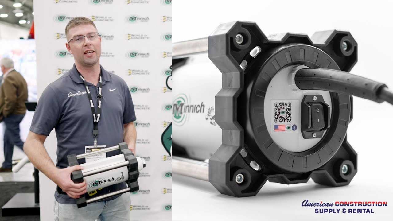 Minnich Manufacturing Concrete Vibrator YouTube