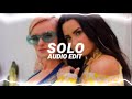 solo - clean bandit ft. demi lovato [edit audio]