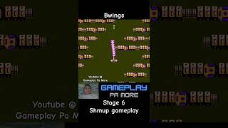 Bwings stage 6 shmup gameplay #retrogaming #retrogames #shmups