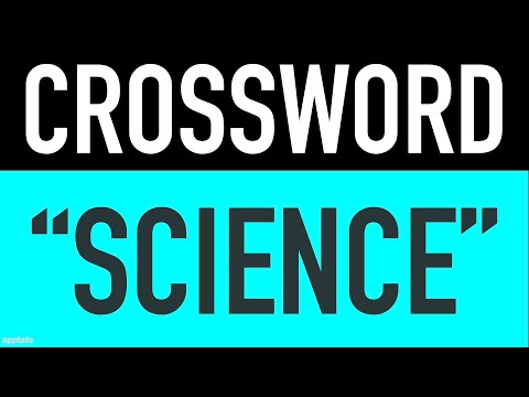 Crossword Puzzles with Answers #13 - (12 Science General Knowledge Trivia Questions)