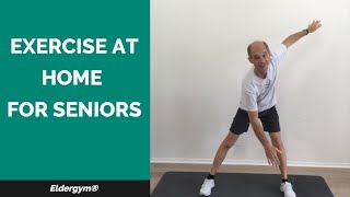 Exercise at Home for Seniors, easy senior exercises, leg strengthening, arm strengthening