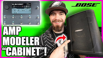AMP MODELER "CABINET"! BOSE S1 PRO + SPEAKER