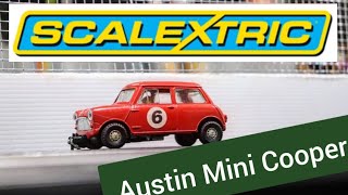 scalextric Austin Mini Cooper slot car review