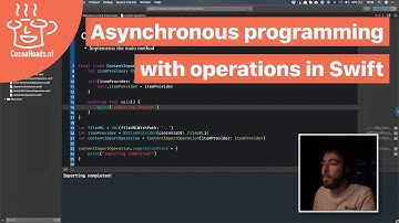 Asynchronous programming with operations in Swift, Antoine van der Lee (English)