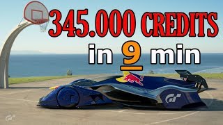 NEW! Fastest  MONEY Race in GT Sport  - 2.3 Million Cr. \/ HOUR - 1.32 UPDATE + Setup