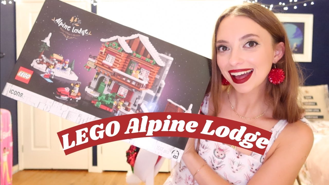 Building the festive LEGO Alpine Lodge Set!