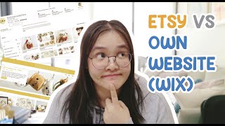 Etsy vs Own Website (Wix) | Pros and Cons | Small Business Tips | Small Crochet Business