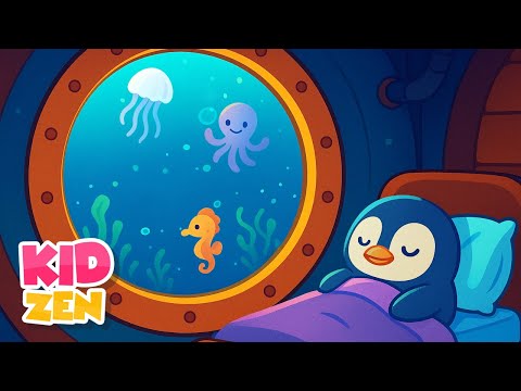 Baby Sleep Lullaby: Submarine View | 12 Hours Relaxing Piano Music