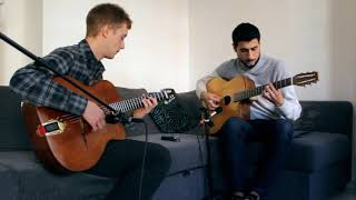 Vignette de la vidéo "Le Château Ambulant (Joe Hisaishi) - Duo guitares"