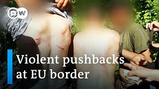 'Shadow armies': Investigation finds illegal, violent pushbacks at EU border | DW News