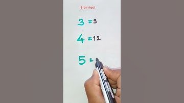 brain test | #mathtrick #mathpuzzle #mathhacks #youtubeshorts #multiplicationtricks #trendingshorts