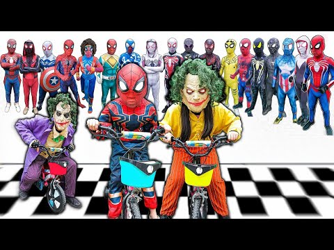 What If Many SPIDER-MAN & JOKER in 1 HOUSE ??? || Where Is KID SPIDER MAN ??? ( LIVE ACTION STORY )