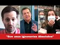 Axel Kaiser vs J.C. Rodriguez y Entrevistada: "Son unos Ignorantes Absolutos"