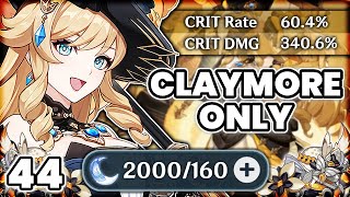 I Spent 2,000 Resin to make Navia 𝓑𝓮𝓪𝓾𝓽𝓲𝓯𝓾𝓵.. (Genshin Impact Claymores Only)