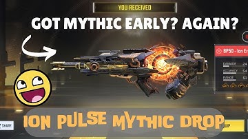 ION PULSE MYTHIC DROP ☀️🫀 BP-50 ION ERUPTION 🌋LUCKY DRAW CODM | #codm #codmobile