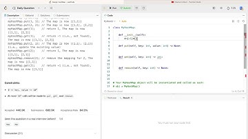 LeetCode 706 Design HashMap Python