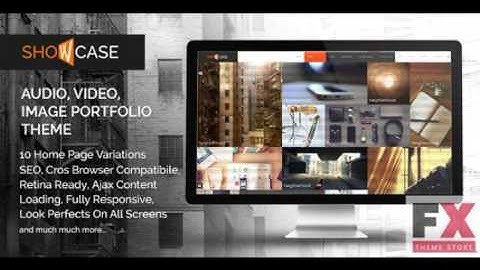 Preview Showcase - Ajax HTML Responsive Portfolio Theme TFor