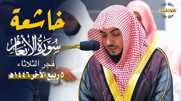 ذلكم الله ربكم" تلاوة خاشعة ومؤثرة للشيخ د. الوليد الشمسان من سورة الأنعام | فجر الثلاثاء 6-4-1446ه‍