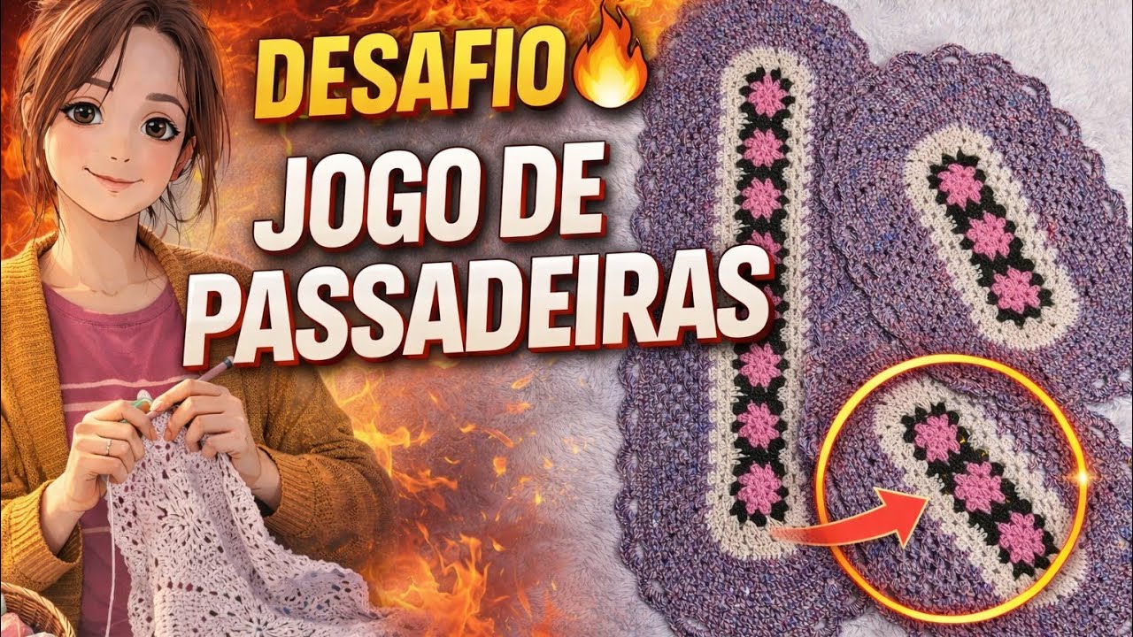 DESAFIO 🔥JOGO DE PASSADEIRAS 5/10