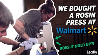 Walmart Rosin Press