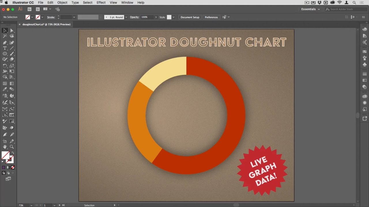 Pie Chart Illustrator Cc