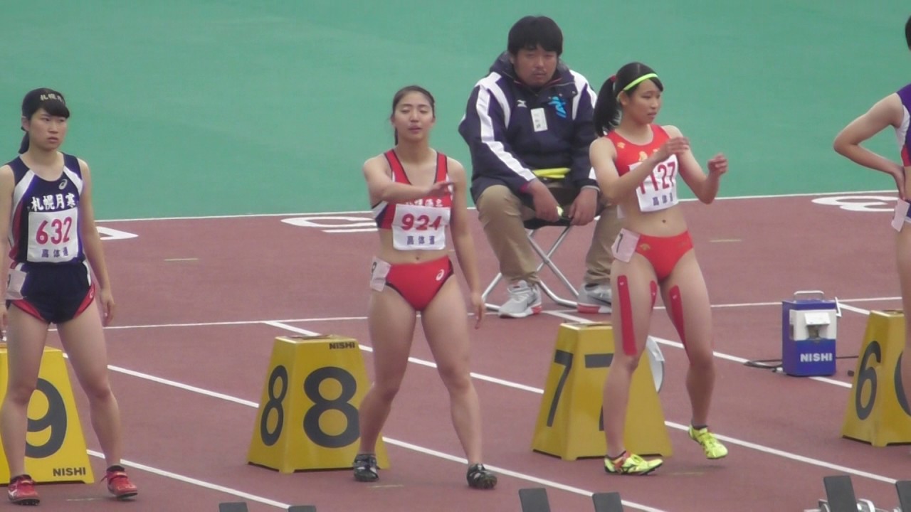 女子100m決勝a組 第70回札幌支部高校陸上 Youtube