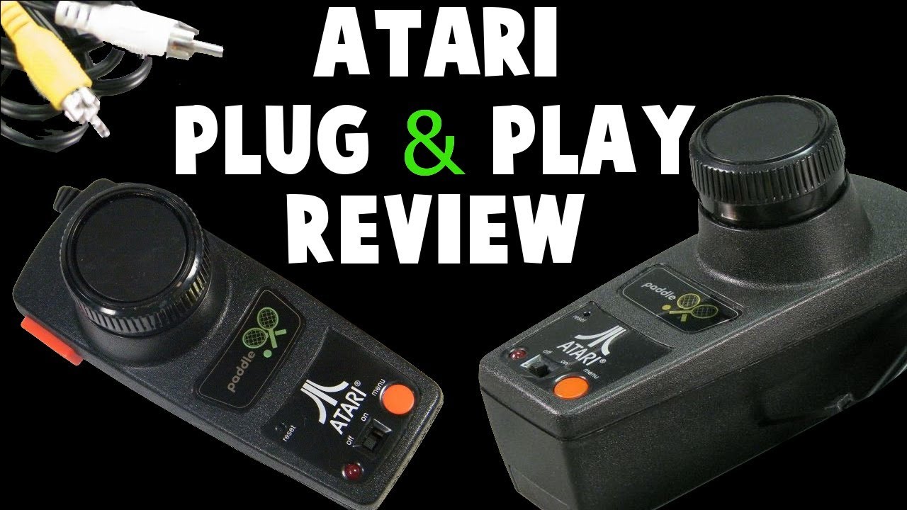 atari paddle plug and play