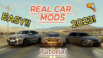 Simple way to Install real cars in [BeamNG.Drive] 2023!