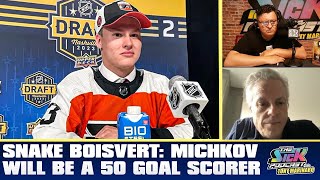 Snake Boisvert: Michkov Will Be A 50 Goal Scorer | The Sick Podcast with Tony Marinaro June 29 2023