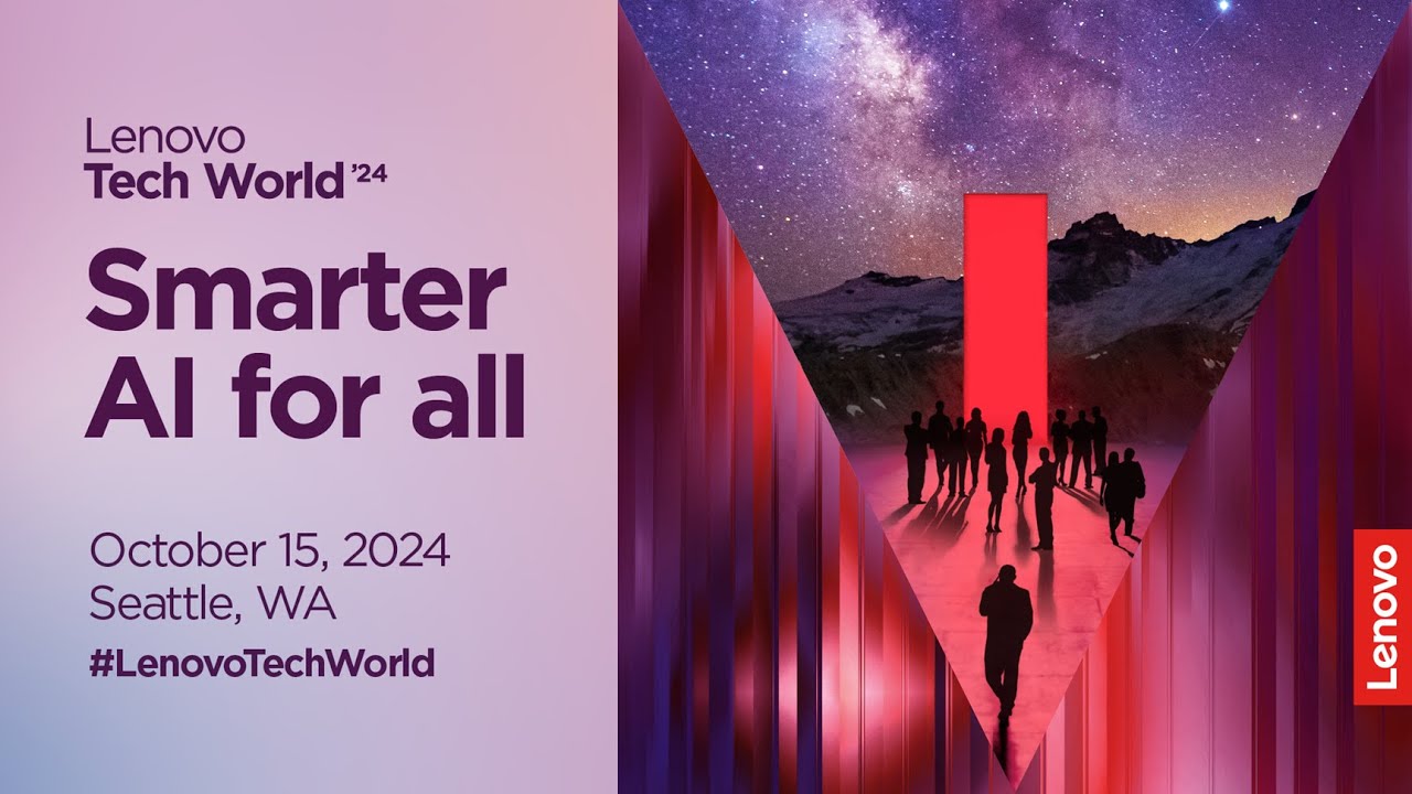 Lenovo Tech World 2024 Keynote | Smarter AI Innovates Faster in Every ...