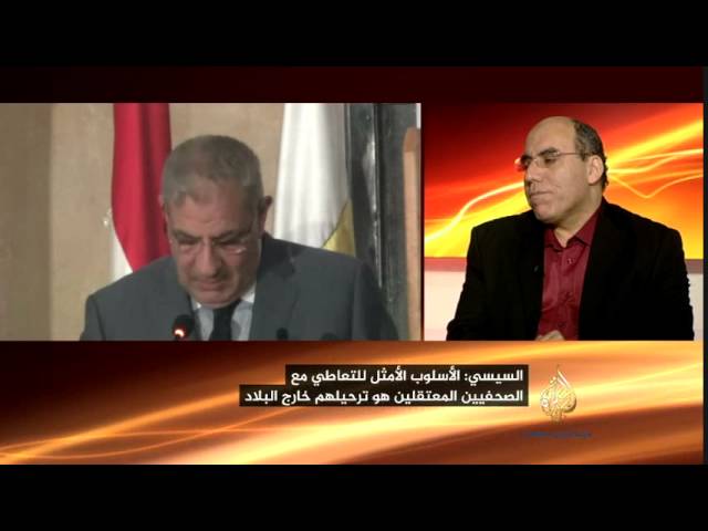 قطب العربي: قضايا الصحفيين سياسية والسيسي لديه صلاحية الإفراج عنهم