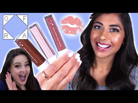 Video: Ofra Cosmetics Long Lasting Cincin Lipstick Hypno Review