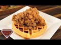 SPICY SOUTHERN FRIED CHICKEN AND BUTTERMILK WAFFLES - Crispy and Delicious! | Cooking With Carolyn