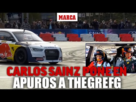 Carlos Sainz pone en apuros a TheGrefg: "Lo más intenso de mi vida" I MARCA