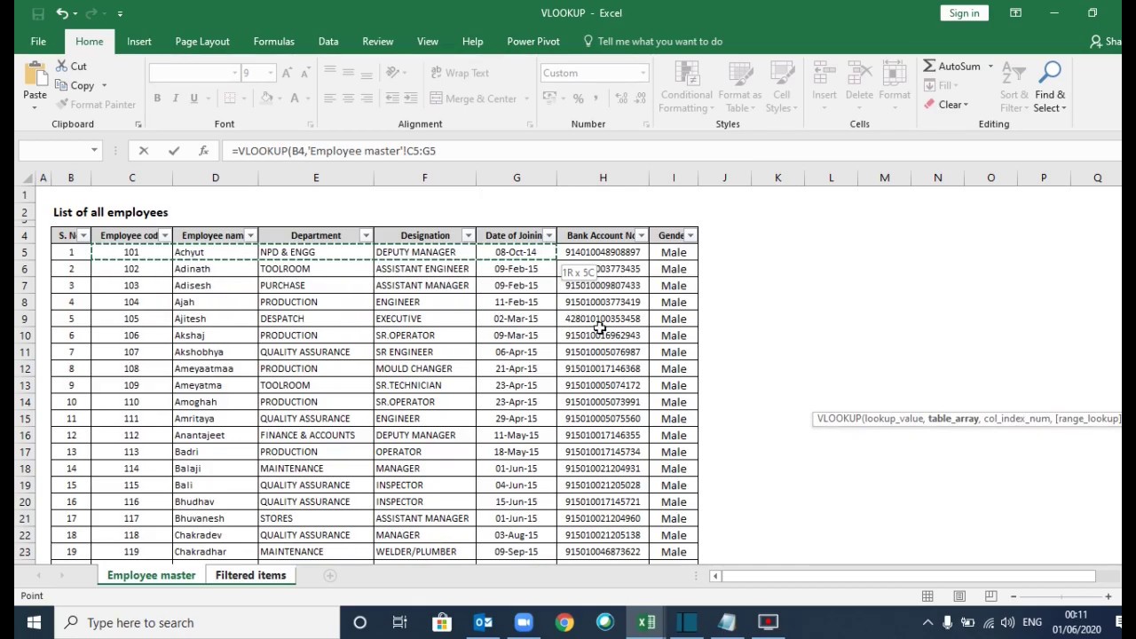 How and When to use Vlookup with Simplified approach | Understand