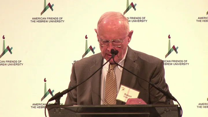 AWARD PRESENTATIONJohn S. Siffert is presented the...