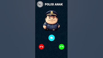Prank Anak Nakal Di Telpon Polisi Anak #prank #shortviral #polisianak