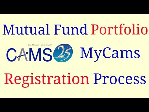 Mutual Fund Portfolio- MyCams App Full Registration Process