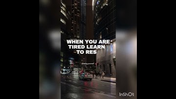 When you are tired learn to rest, not quit | Motivational Quotes #shorts
